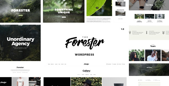 The Forester v1.4.9 - WordPress Minimalist Portfolio Theme