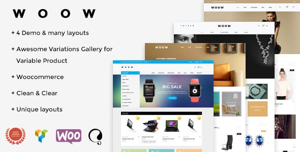 WOOW v1.1.56 - Responsive WooCommerce Theme