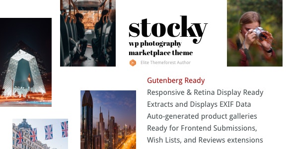 Stocky v2.0 - A Stock Photography Marketplace Theme