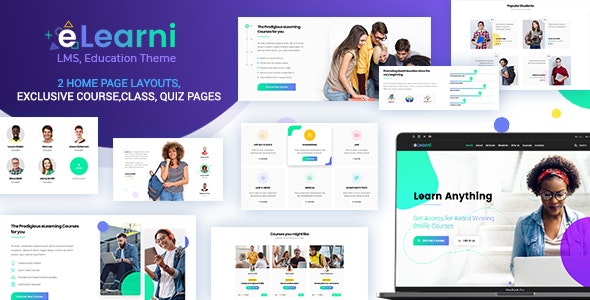 eLearni v1.9 - Online Learning & Education LMS