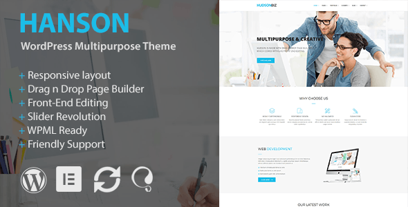 Hanson v2.2 - Multipurpose WordPress Theme