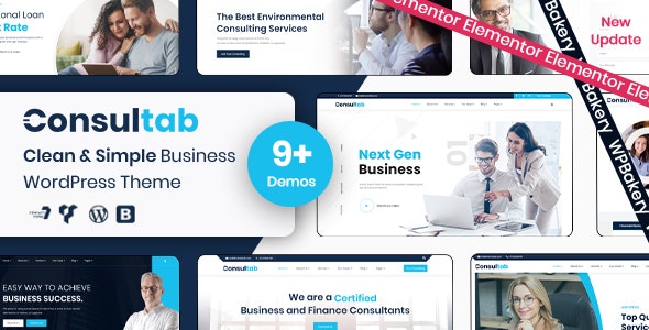 Consultab v2.3 - Consulting Business & Finance WordPress Theme