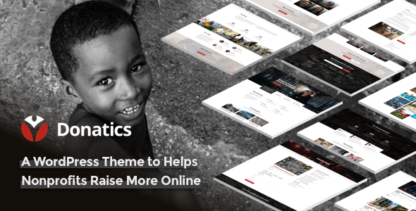 Donatics v1.2.47 - Charity & Fundraising WordPress Theme