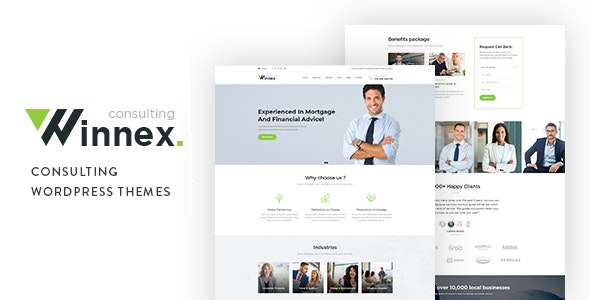 Winnex v1.1.1 - Business Consulting WordPress Themes