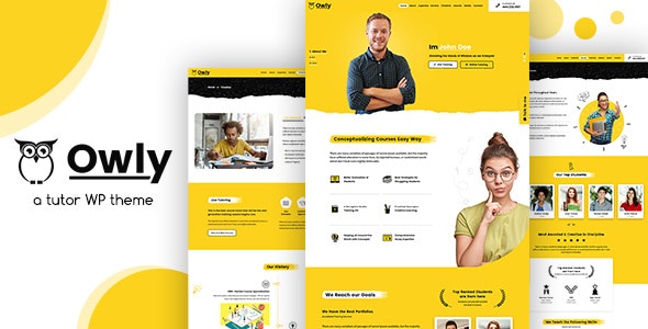 Owly v2.1 - Tutor, Training WordPress, elearning Theme