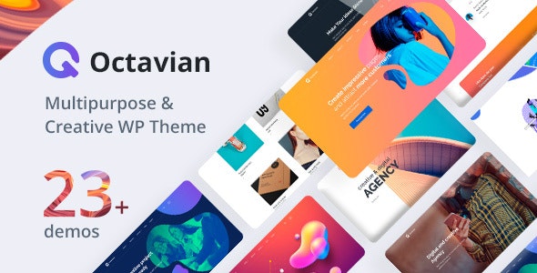 Octavian v1.1 - Creative Multipurpose WordPress Theme