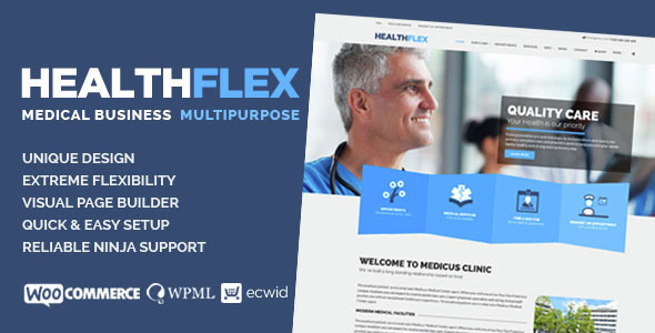 HEALTHFLEX v2.1.0 - Medical Health WordPress Theme