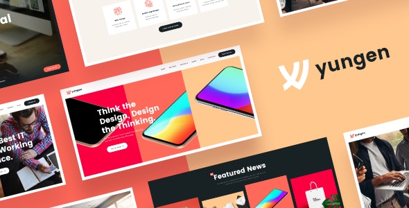 Yungen v1.0.2 - Modern Digital Agency Business WordPress Theme