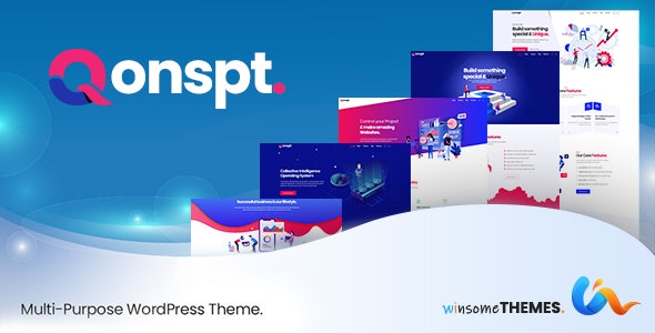 Qonspt v1.2.3 - Isometric MultiPurpose WordPress Theme