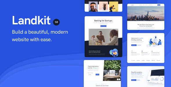 Landkit v1.0.2 - Multipurpose Business WordPress Theme