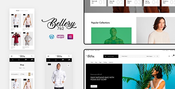 Bellery v1.0.7 - Modern & Minimal WooCommerce Theme