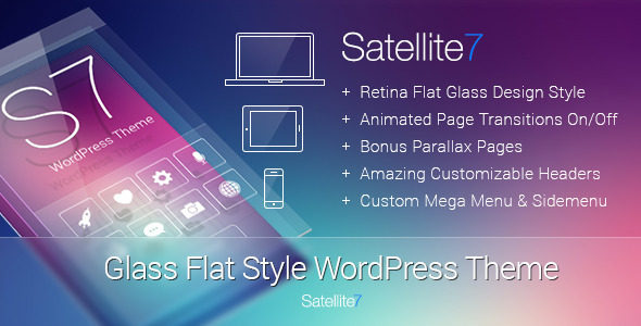 Satellite7 v3.2 - Retina Multi-Purpose WordPress Theme