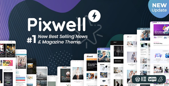 Pixwell v6.0 - Modern Magazine