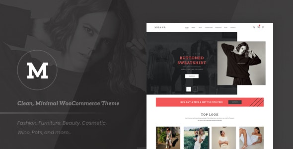 Mgana v1.1.1 - Clean, Minimal WooCommerce Theme