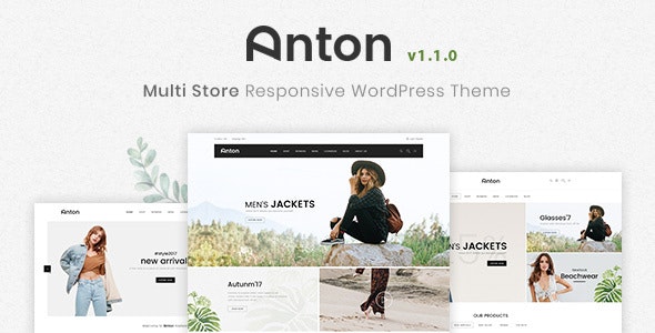 Anton v1.1.0 - Multi Store Responsive WordPress Theme