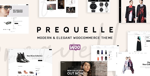 Prequelle v1.4.3 - Elegant and Modern WooCommerce Theme