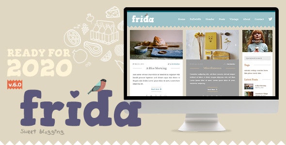 Frida v6.1 - A Sweet & Classic Blog Theme