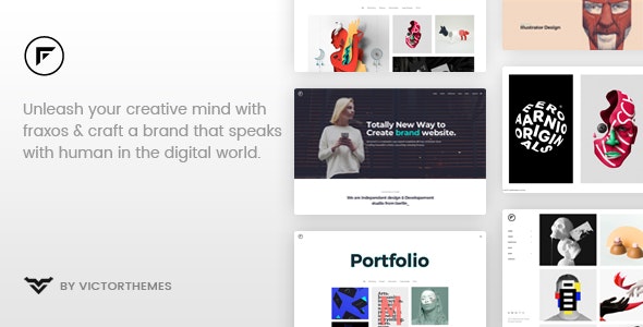 Fraxos v1.7.4 - Creative Portfolio WordPress Theme