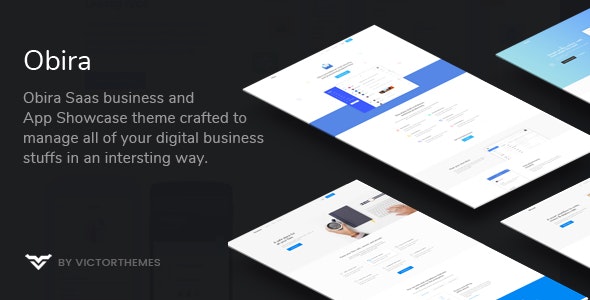 Obira v1.9.4 - SaaS Business & App Showcase WordPress Theme