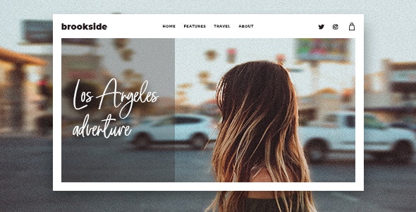 Brookside v1.2.7 - Personal WordPress Blog Theme