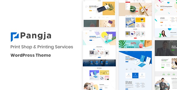 Pangja v1.2.8 - Print Shop &amp; Printing Services WordPress theme