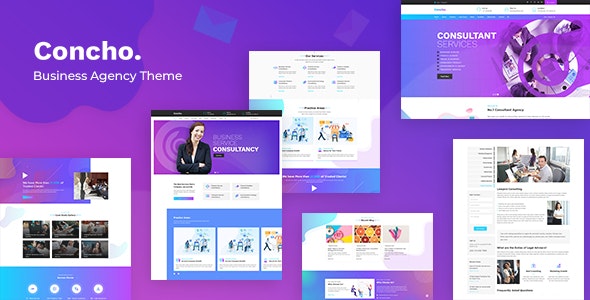 Concho v1.7 - HR, Consulting Services WordPress Theme