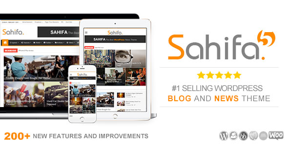 Sahifa v5.7.5 - Responsive WordPress News, Magazine