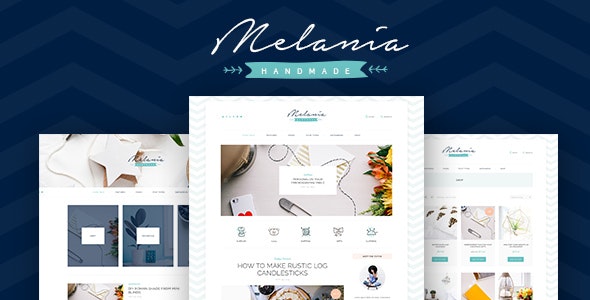 Melania v1.5.3 - Handmade Blog &amp; Shop WordPress Theme