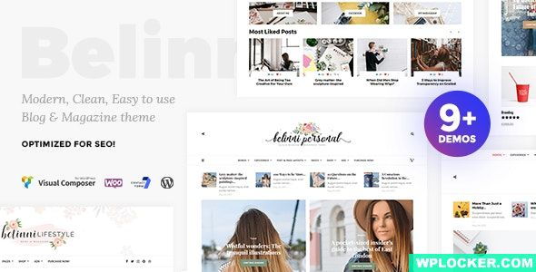 Belinni v1.5.1 - Multi-Concept Blog / Magazine WordPress Theme