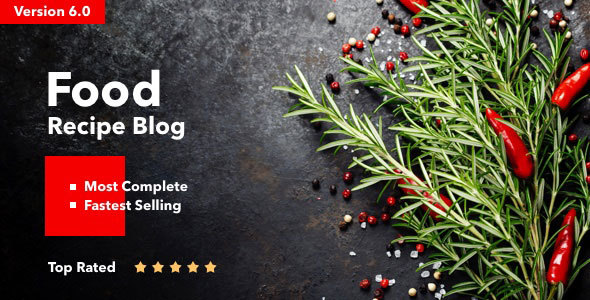 Neptune v6.3.4 - Theme for Food Recipe Bloggers &amp; Chefs