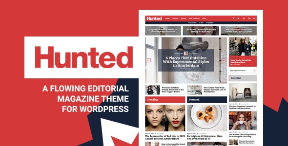 Hunted v8.0 - A Flowing Editorial Magazine Theme