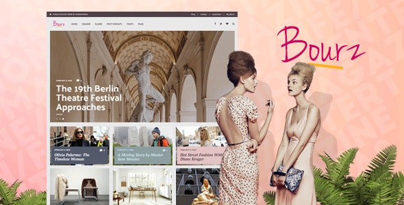 Bourz v7.0 - Life, Entertainment &amp; Fashion Blog Theme