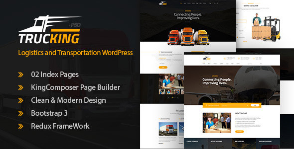 Trucking v1.18 - Logistics and Transportation Theme