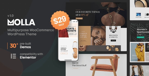 Molla v1.2.1 - Multi-Purpose WooCommerce Theme