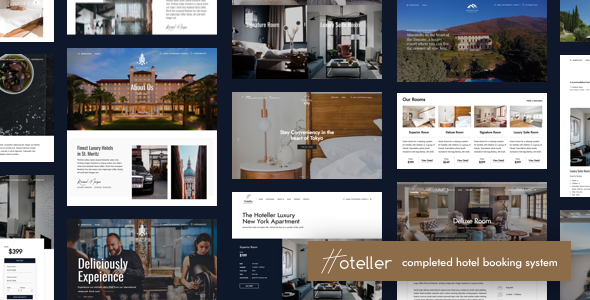 Hoteller v5.1.1 - Hotel Booking WordPress