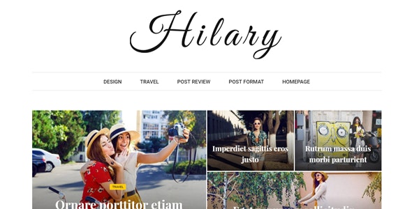 Hilary v1.2 - Flexible WordPress Magazine News Blog Theme