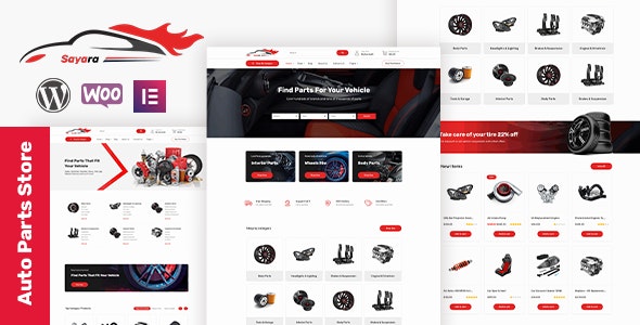 Sayara v1.1.2 - Auto Parts Store WooCommerce WordPress Theme