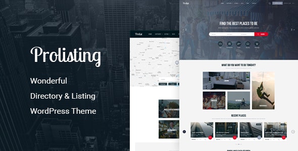 Prolisting v1.30 - Directory Listing WordPress Theme