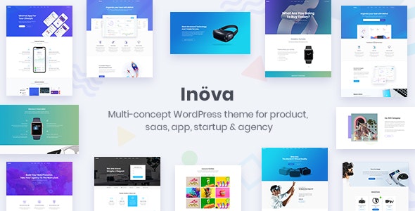 Inova v3.6.0 - Multipurpose WordPress Theme For Startups &amp; Agencies