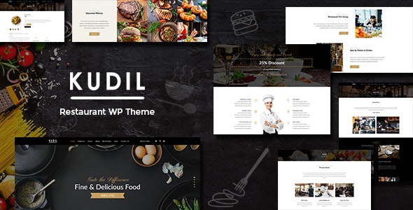 Kudil v2.1 - Cafe, Restaurant WordPress Theme