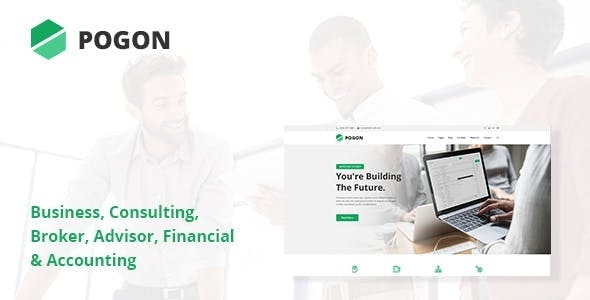 Pogon v1.0.5 - Business and Finance Corporate WordPress Theme