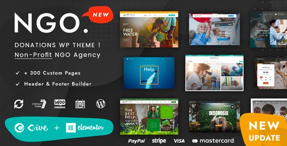 Ngo v1.1 - Charity &amp; Donation WordPress