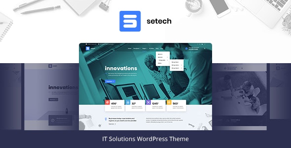 Setech v1.0.3 - IT Services and Solutions WordPress Theme