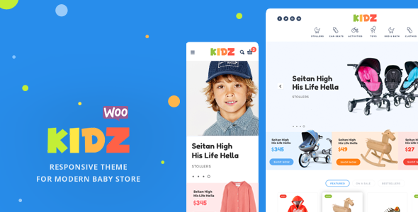 KIDZ v4.4 - Baby Store WooCommerce Theme