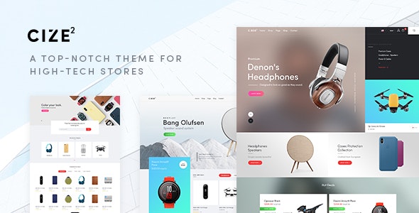 Cize v1.1.9 - A Top Notch Theme For High Tech Stores (RTL Supported)