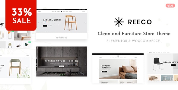 Reeco v1.0.1 - Furniture WooCommerce WordPress Theme