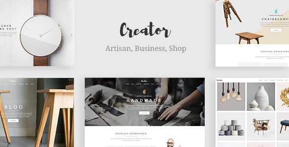 Creator v1.9 - Theme for Handmade Artisans