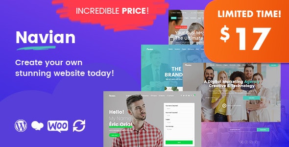 Navian v1.2.7 - Multi-Purpose Responsive WordPress Theme