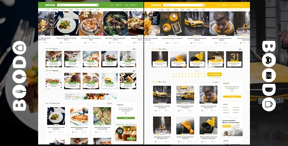 Boodo WP v2.3 - Food and Magazine Shop WordPress Theme