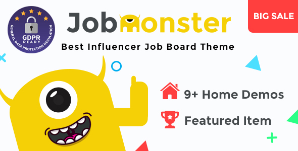 Jobmonster v4.6.0.6 - Job Board WordPress Theme